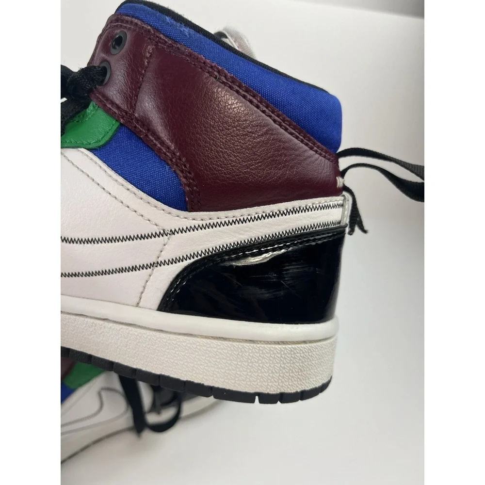 Nike Air Jordan 1 Mid SE Women's Size 7 Black White University Red DB5454-001